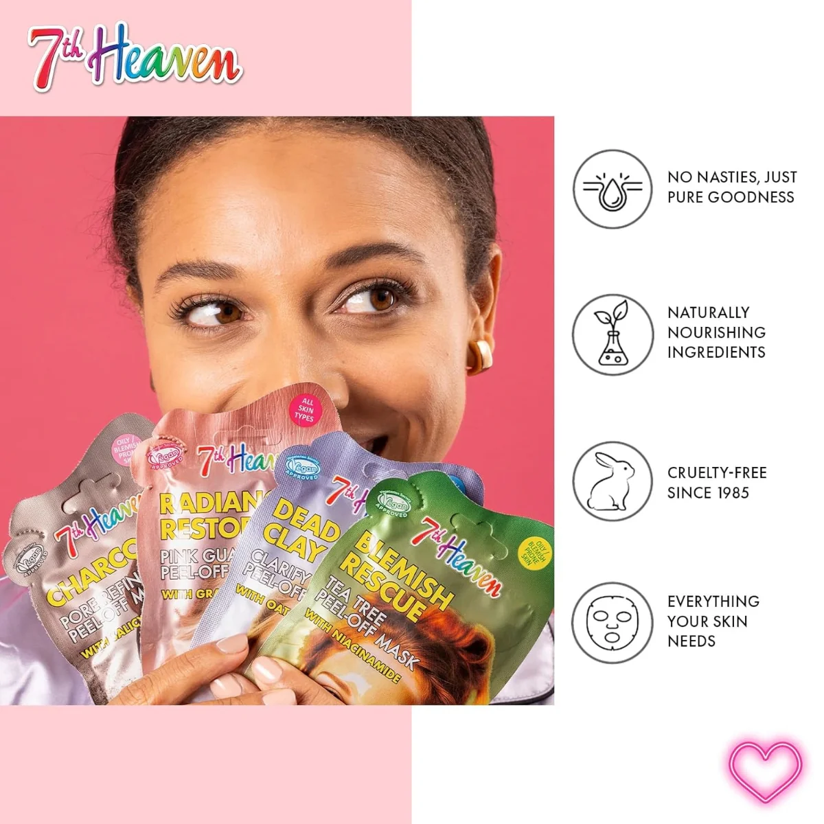 7th Heaven Dead Sea Mud with Provitamin B5 Pore Perfect Mask 15g - Image 7