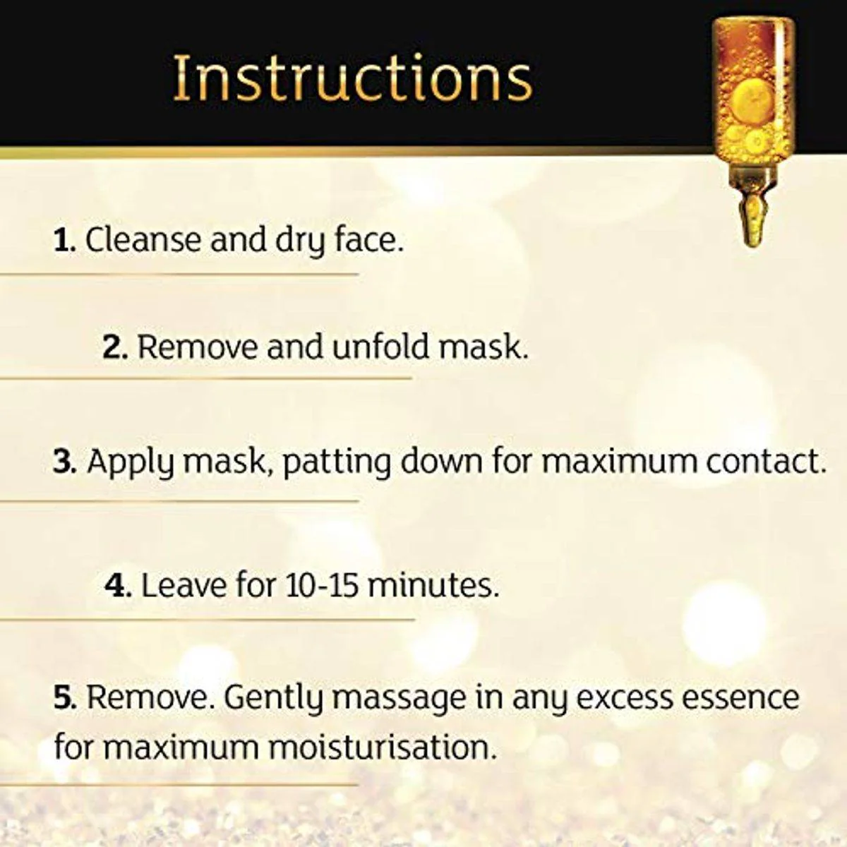7th Heaven Renew You Gold Firming Sheet Mask - Image 6