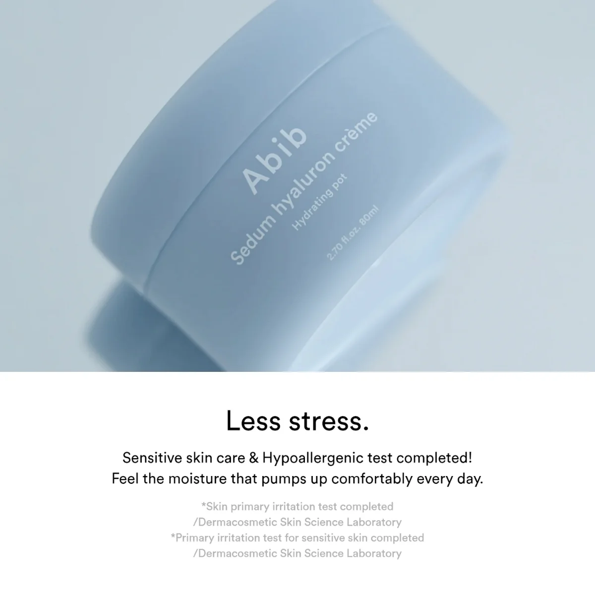 Abib Sedum Hyaluron Cream Hydrating Pot 80ml - Image 5