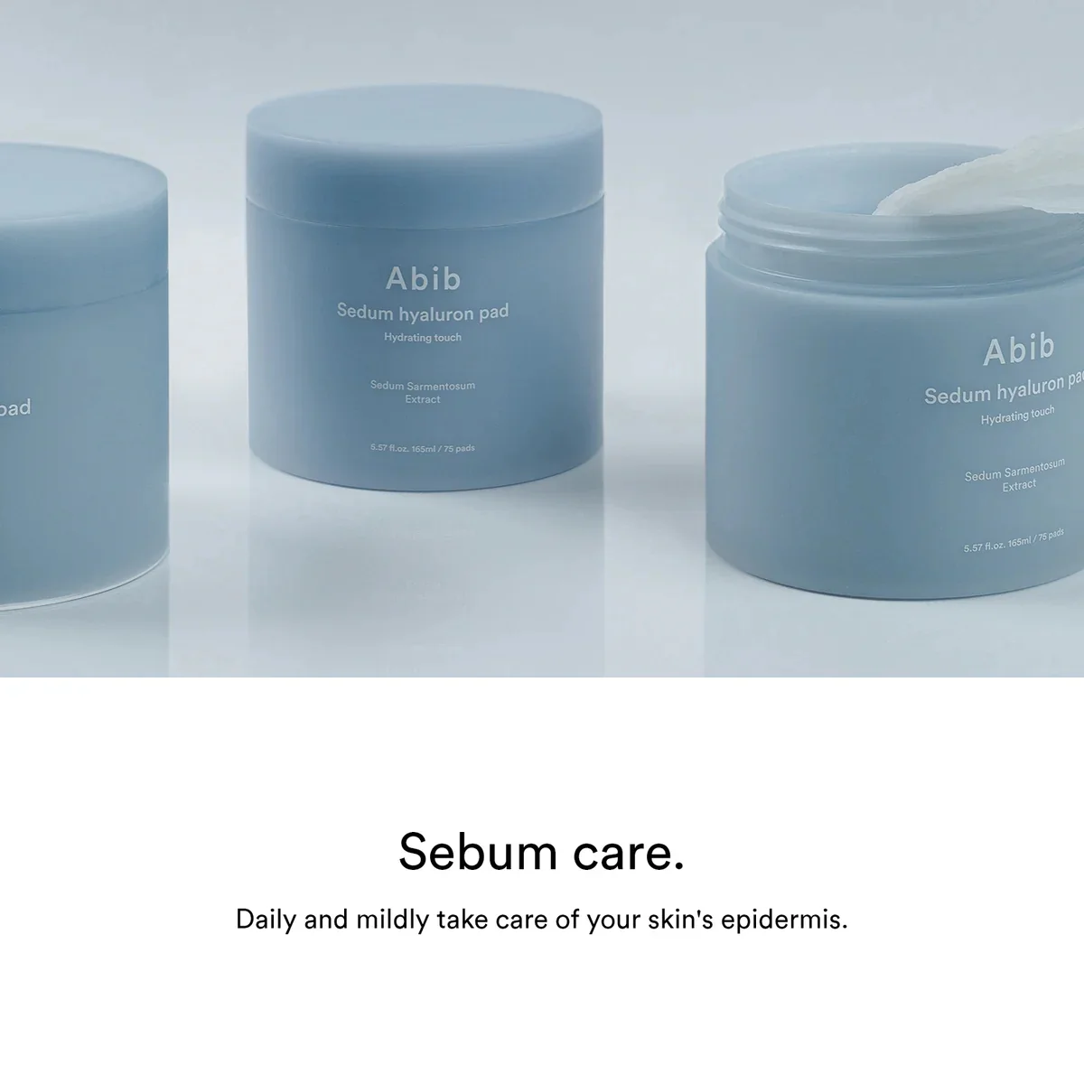 Abib Sedum Hyaluron Hydrating Touch 75 Pads - Image 3