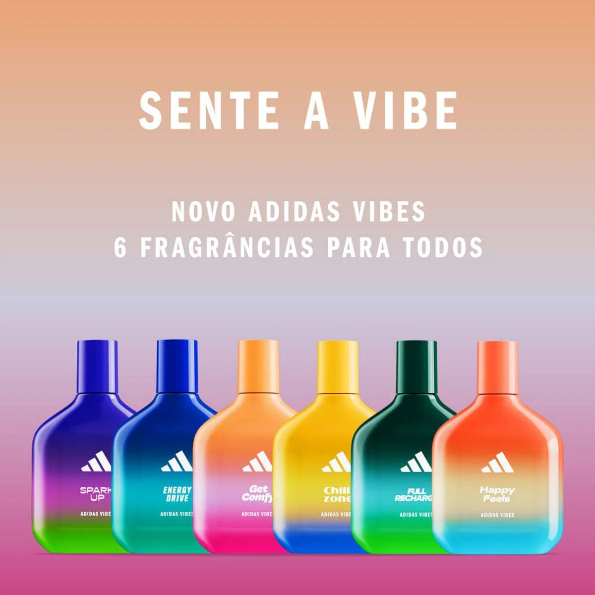 Adidas Vibes Get Comfy Eau de Parfum 100ml + Shower Gel 100ml Gift Set - Image 3