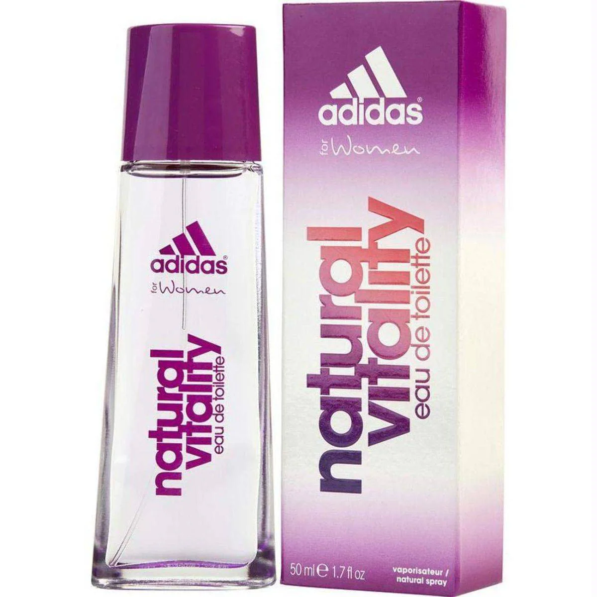 Adidas for Women Natural Vitality Eau de Toilette 50ml - Image 2
