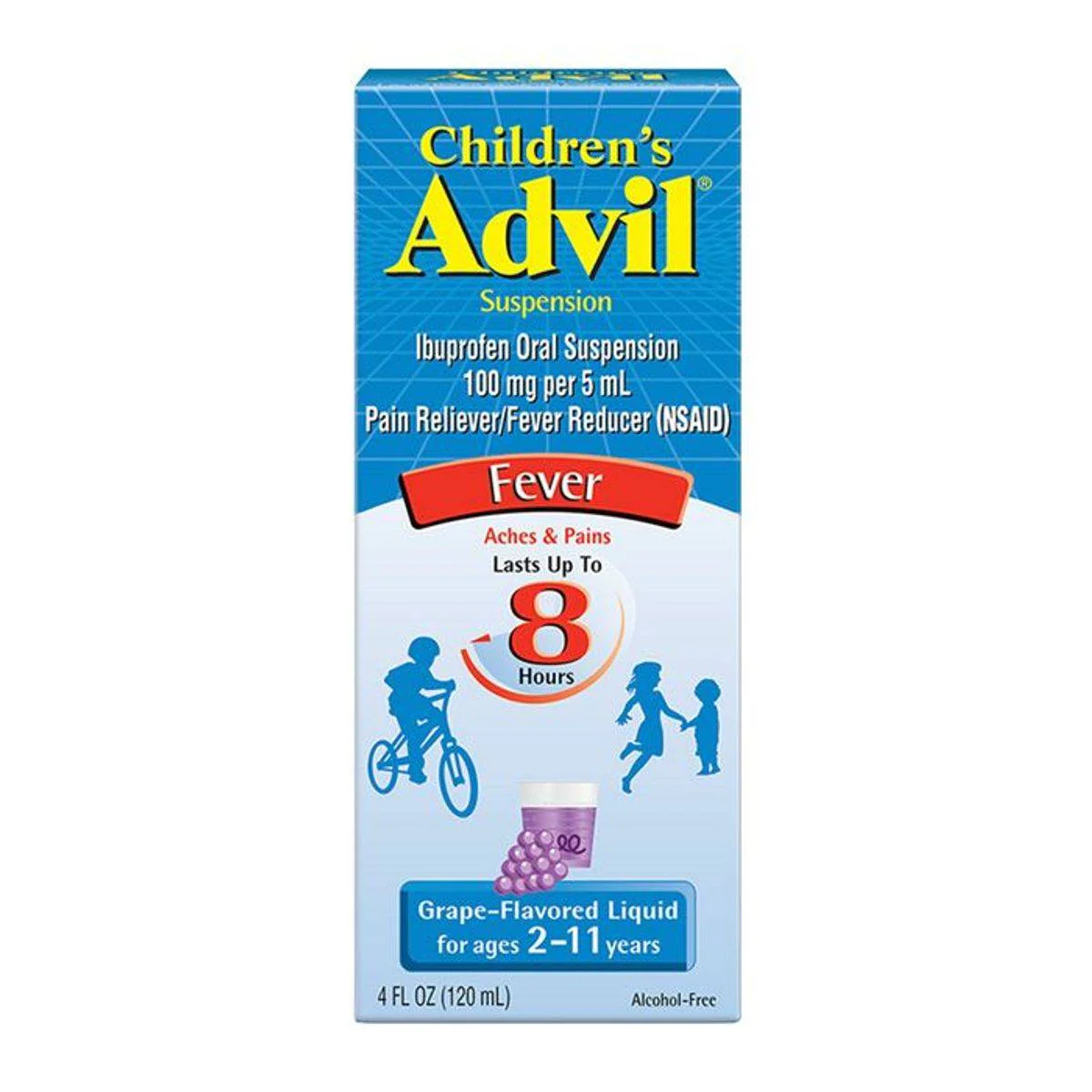 Advil Children Suspension Bubblegum Flavour 100ml - Image 3