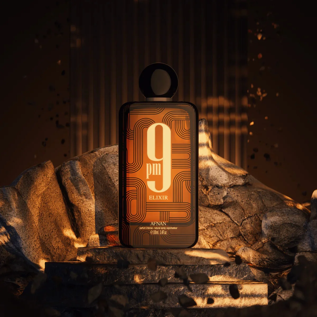 Afnan 9 PM Elixir Extrait de Parfum 100ml - Image 7