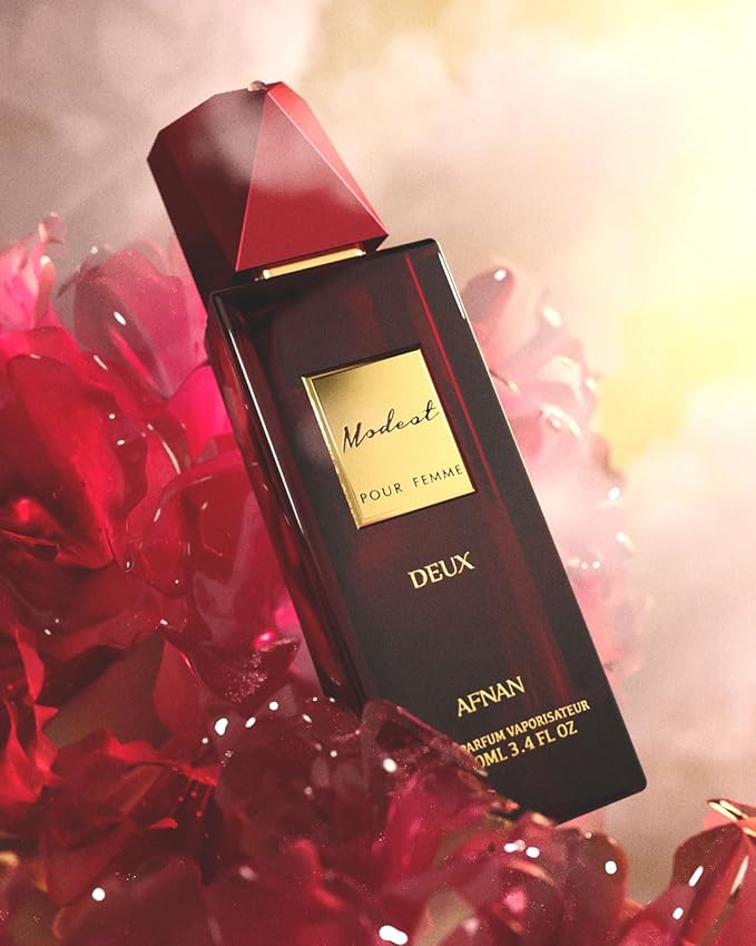Afnan Modest Deux Pour Femme Eau de Parfum 100ml - Image 5