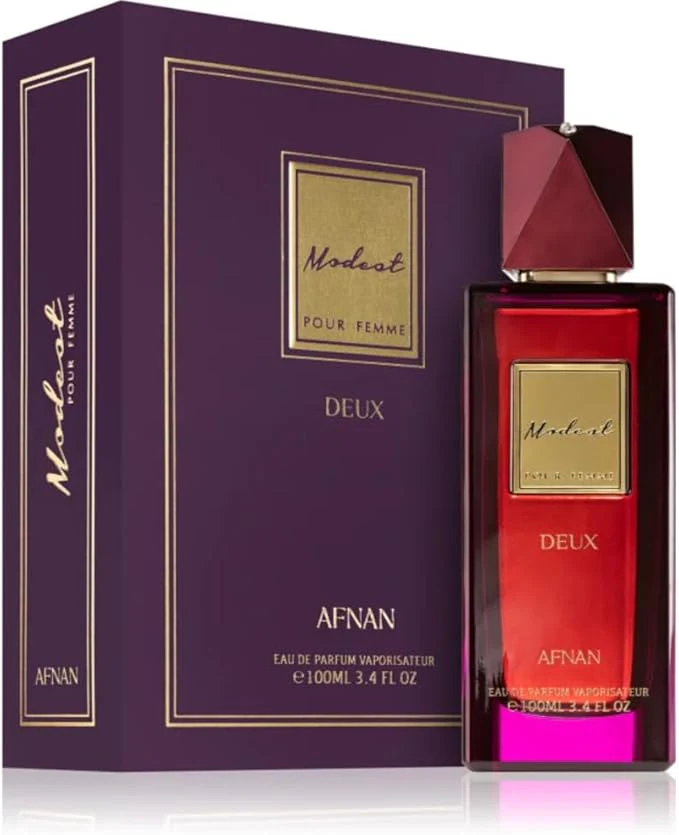 Afnan Modest Deux Pour Femme Eau de Parfum 100ml - Image 6