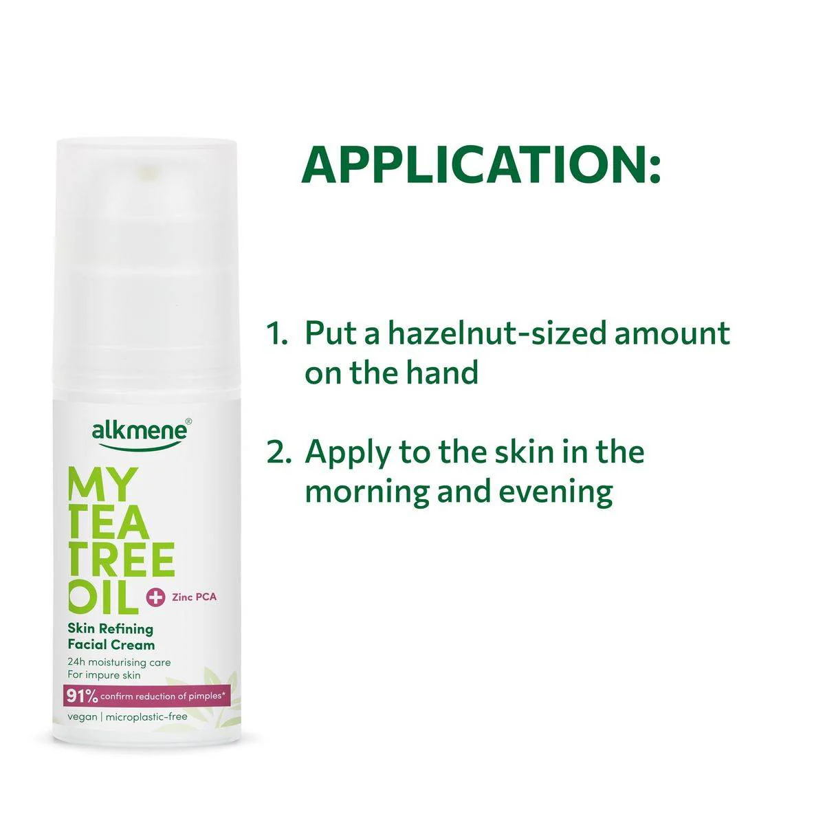 Alkmene Tea Tree Face Cream 50ml - Image 9
