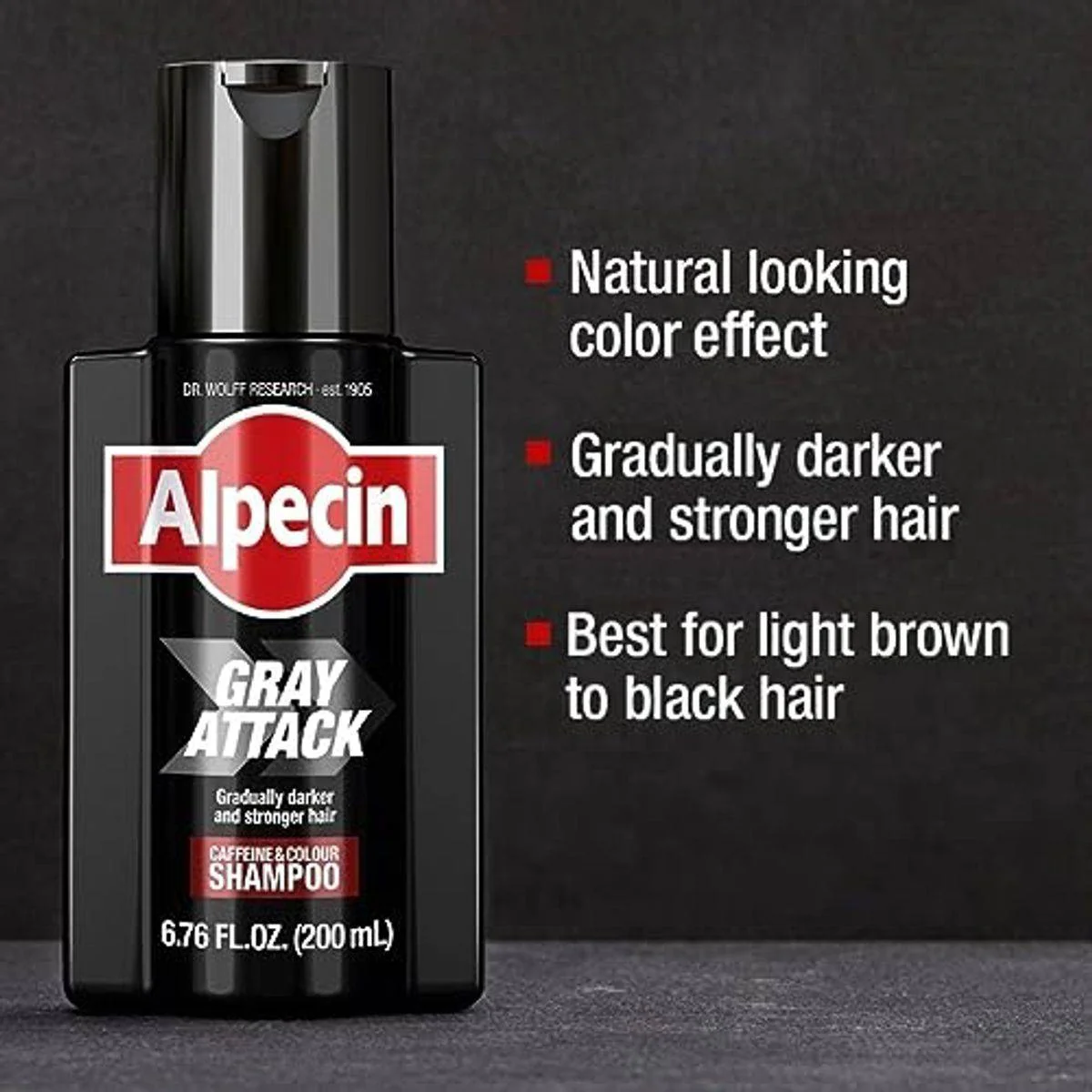 Alpecin Grey Attack Caffeine & Colour Shampoo 200ml - Image 7