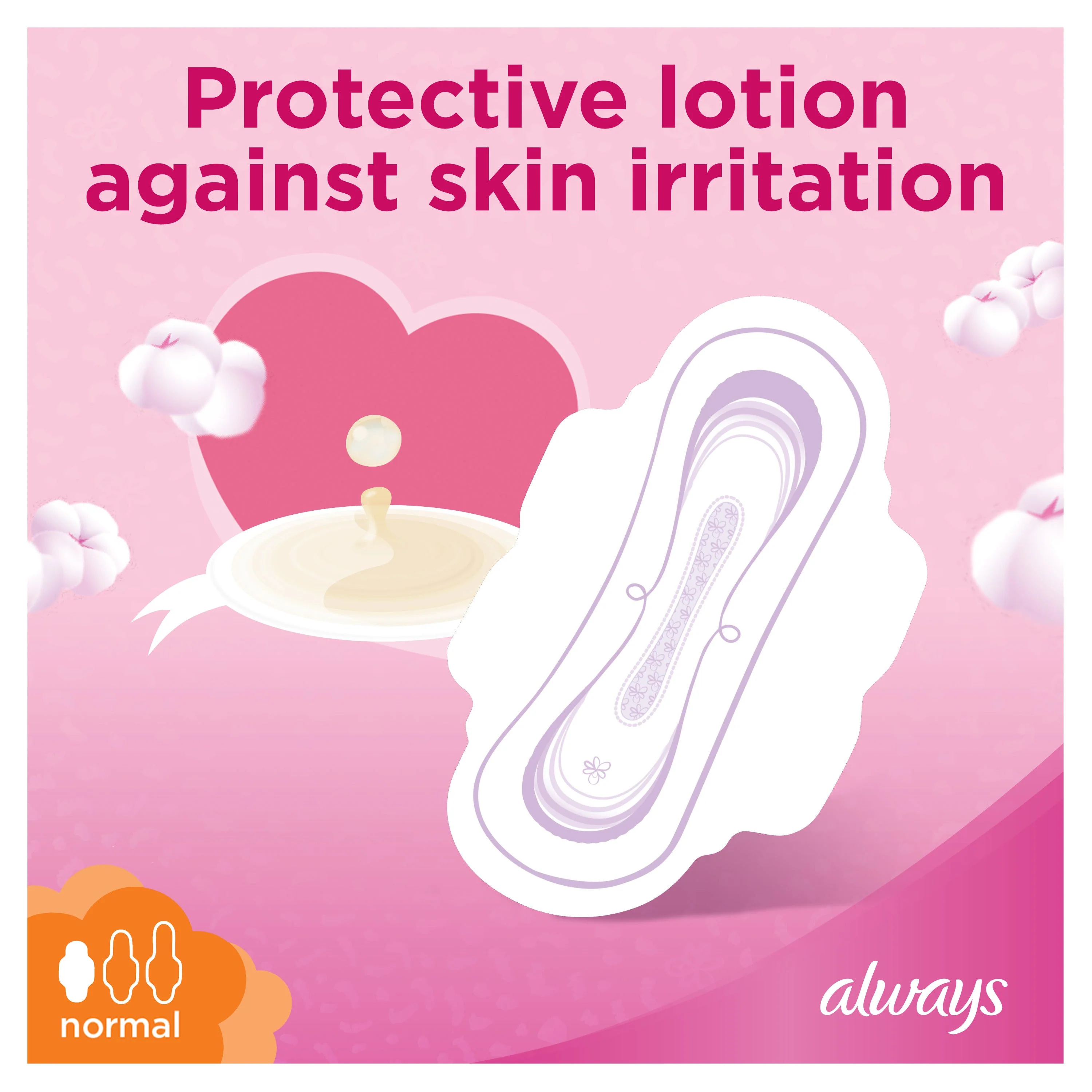 Always Cotton Ultra Thin Normal 20 Count - Image 3