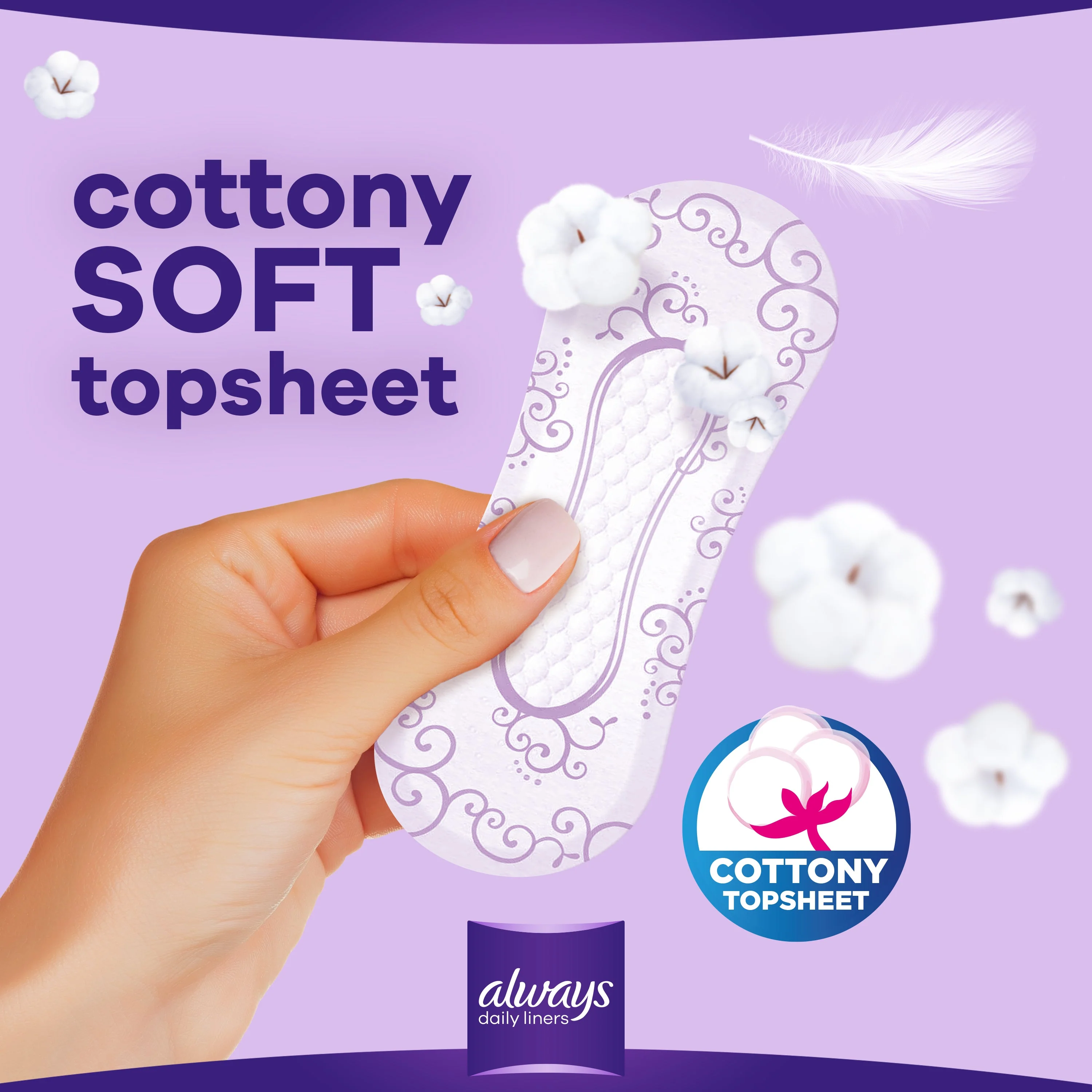 Always Liner Comfort Protect 40+20 Count - Image 5