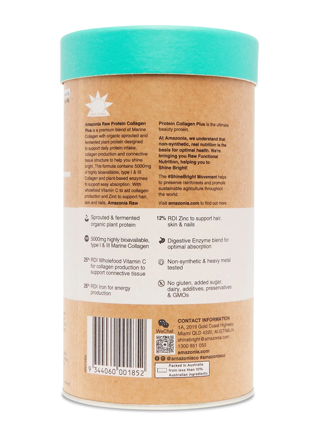 Amazonia RAW Collagen Protein+ 450g - Image 2