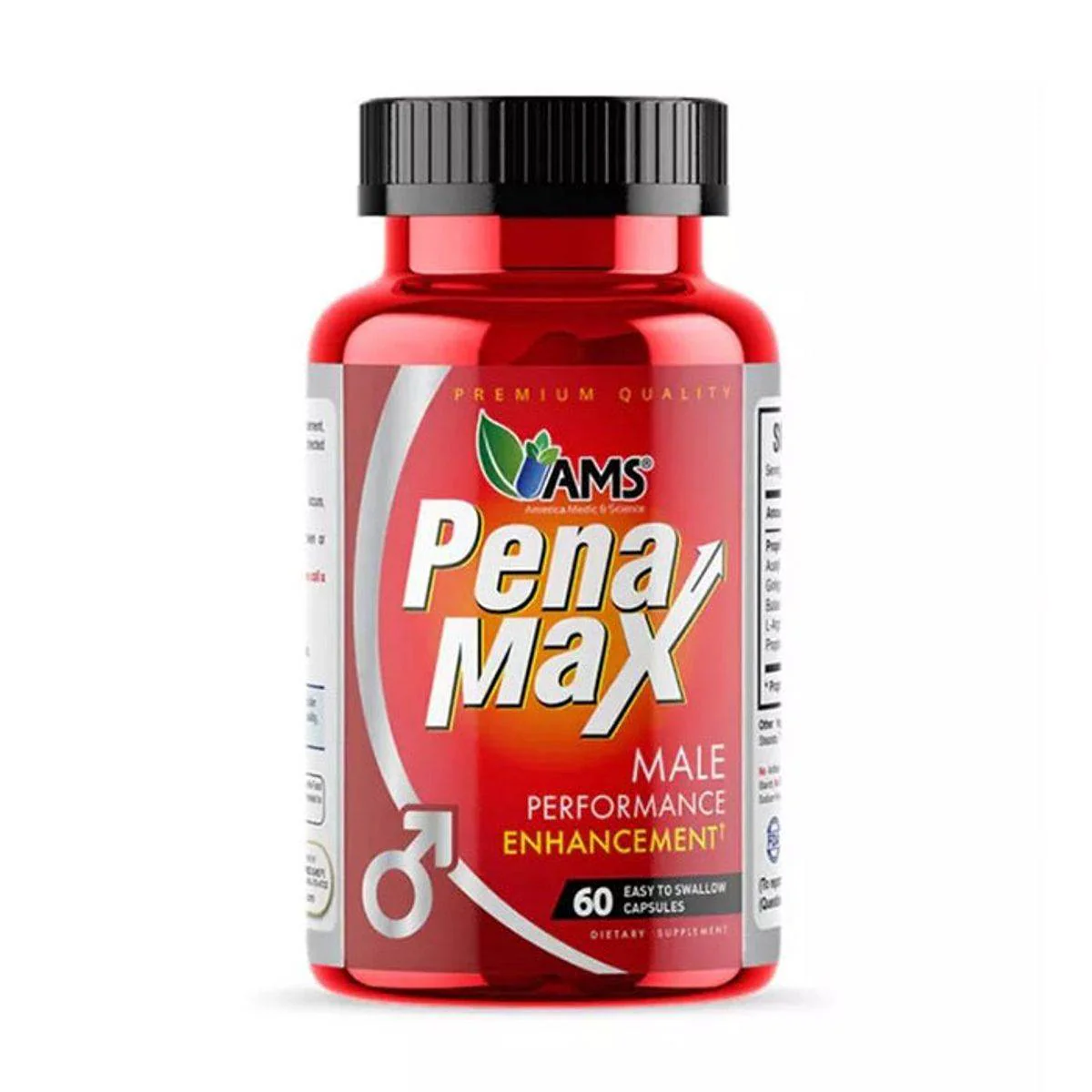 AMS Penamax Male Performance Enhancement 60 Capsules