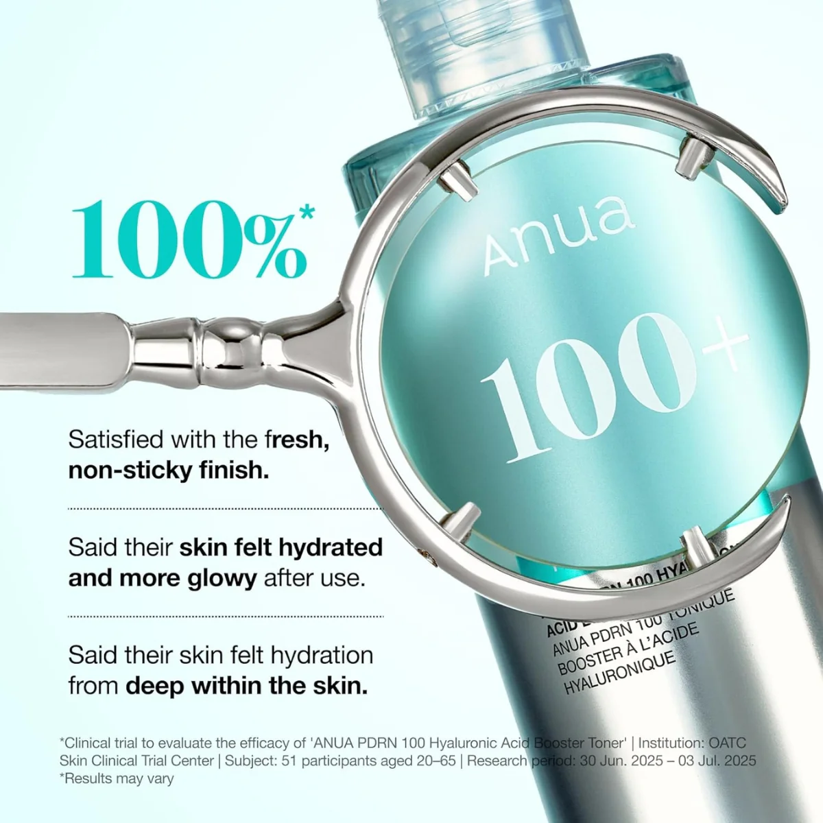Anua 100+ PDRN + Hyaluronic Acid Booster Toner 250ml - Image 5