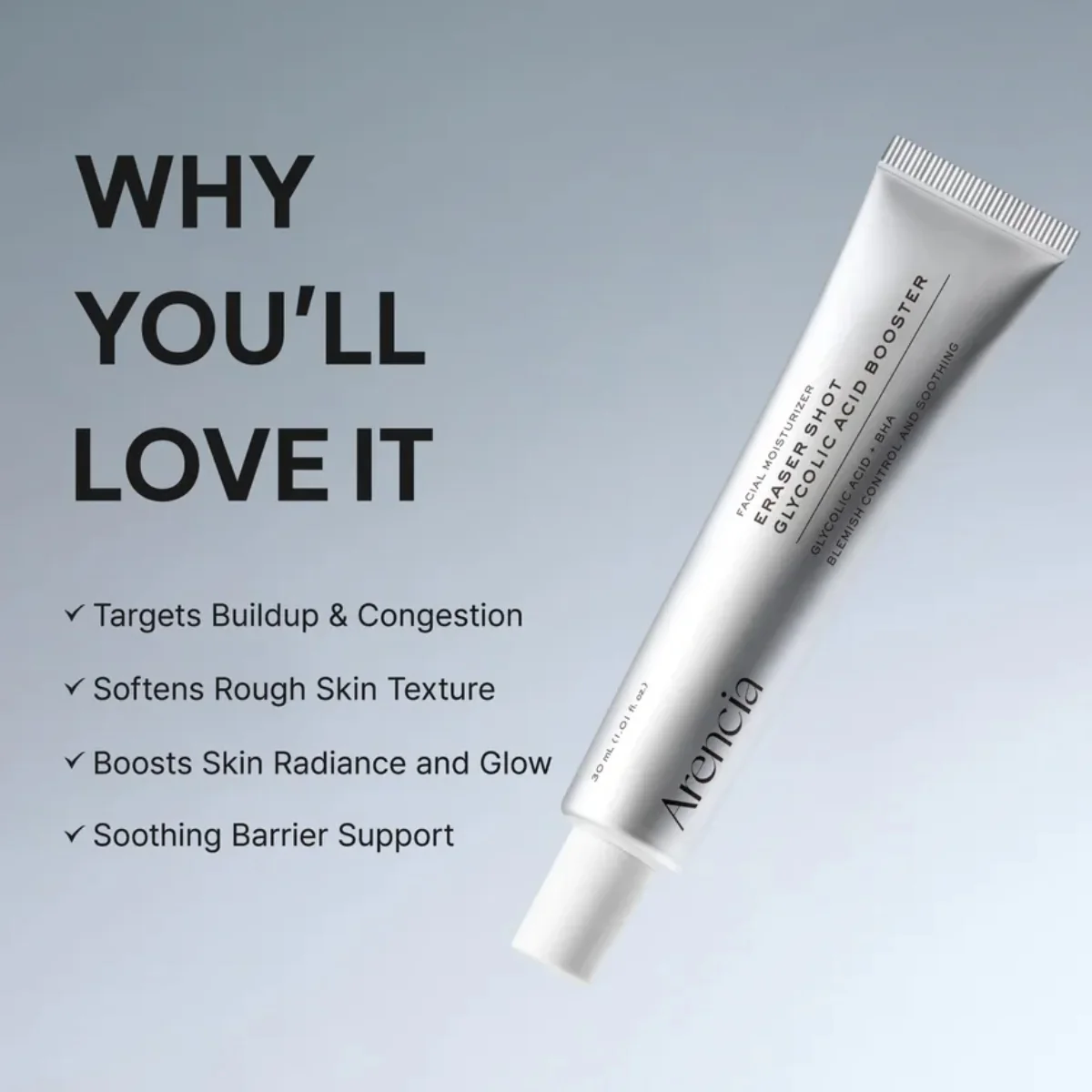 Arencia Eraser Shot Glycolic Acid Booster 30ml - Image 4