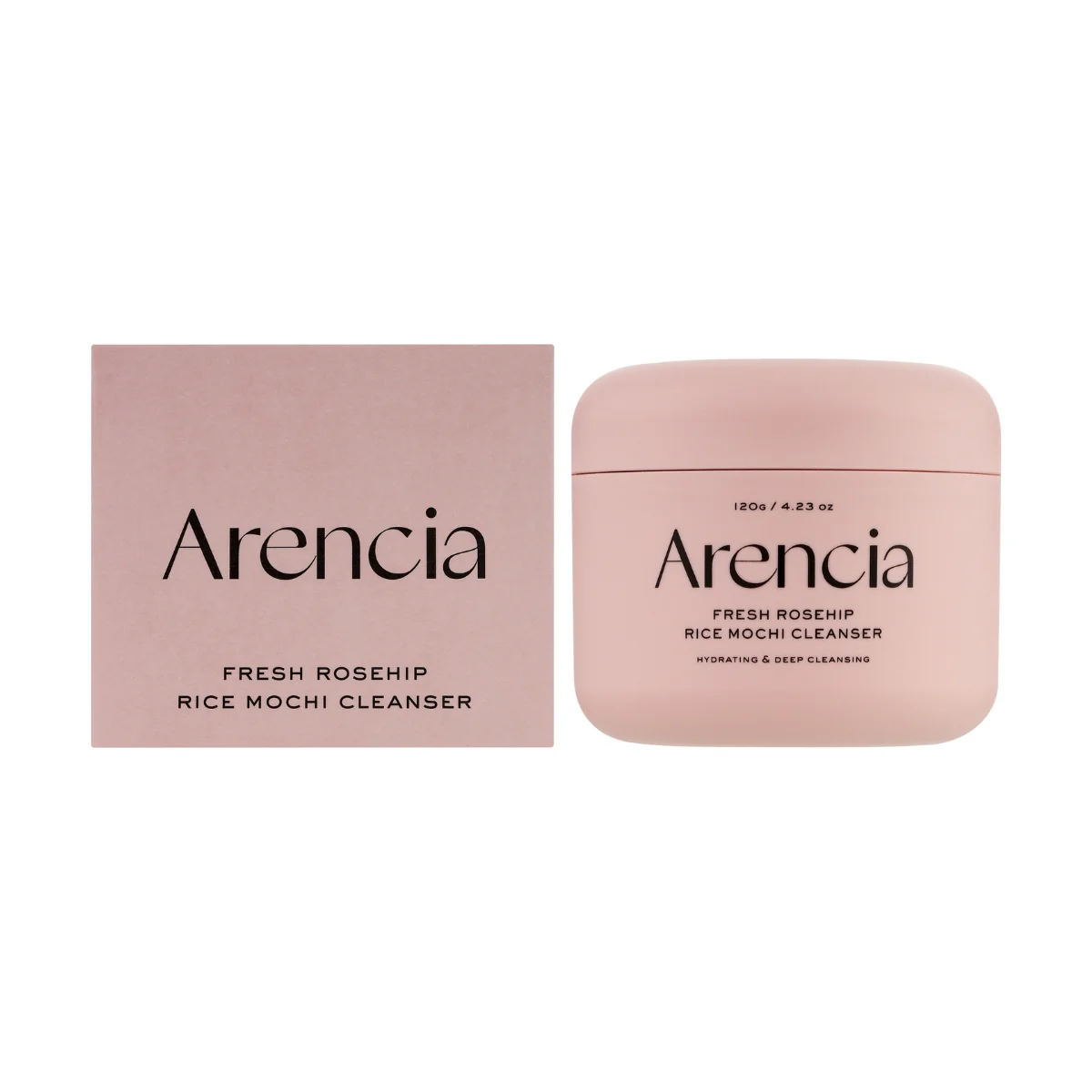 Arencia Fresh Rosehip Rice Mochi Cleanser 120g - Image 3