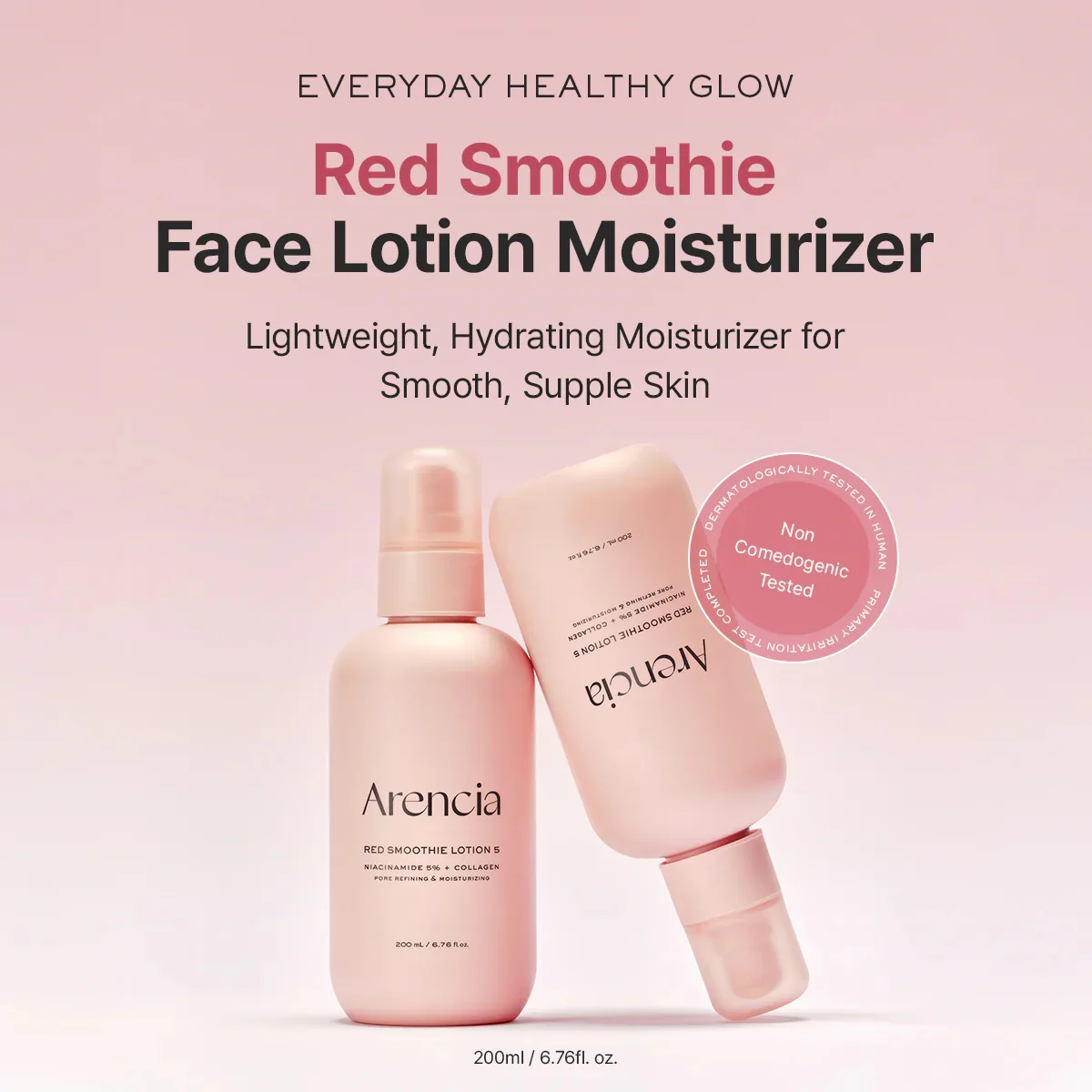 Arencia Red Smoothie Lotion 5 200ml - Image 3