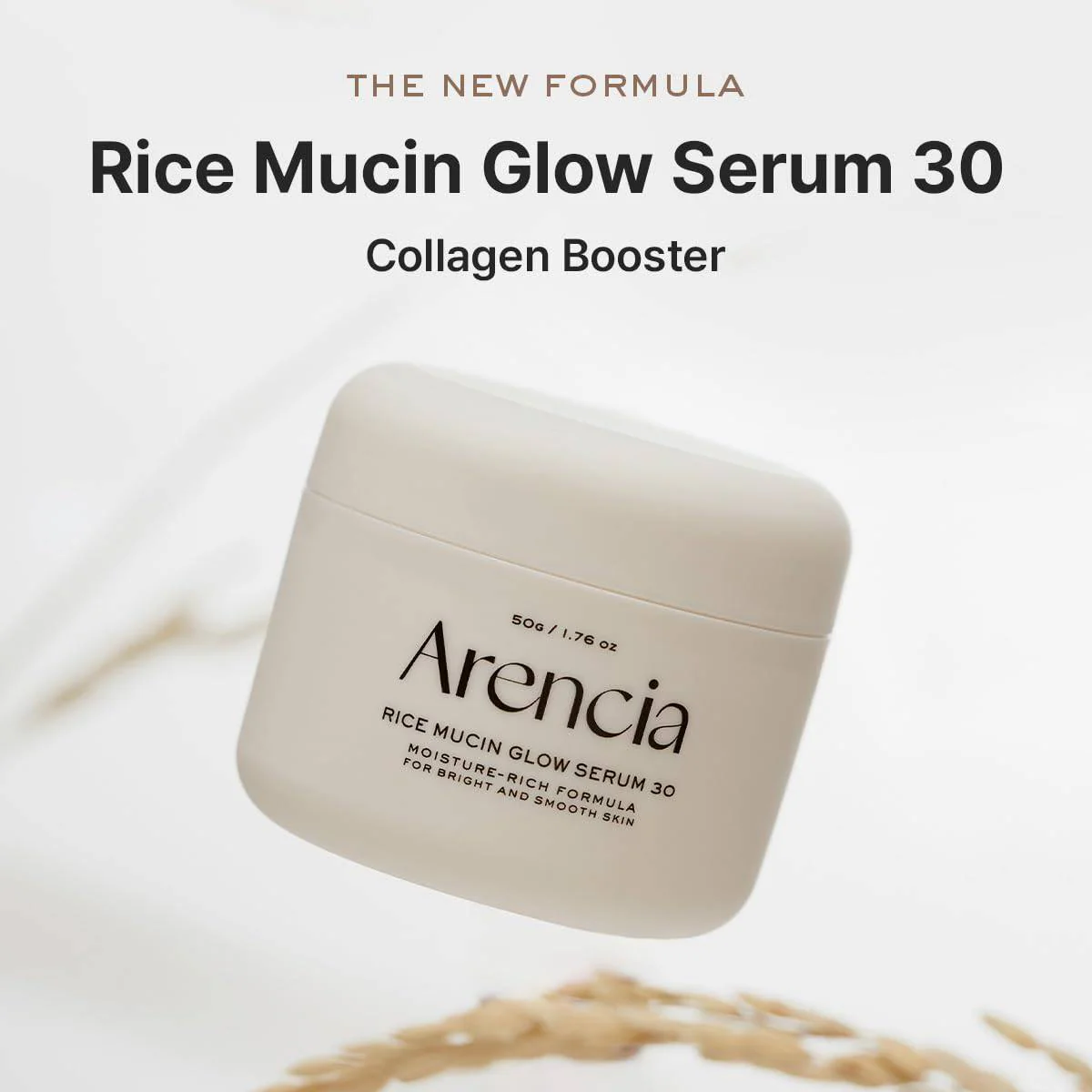 Arencia Rice Mucin Glow Serum 30 50g - Image 4