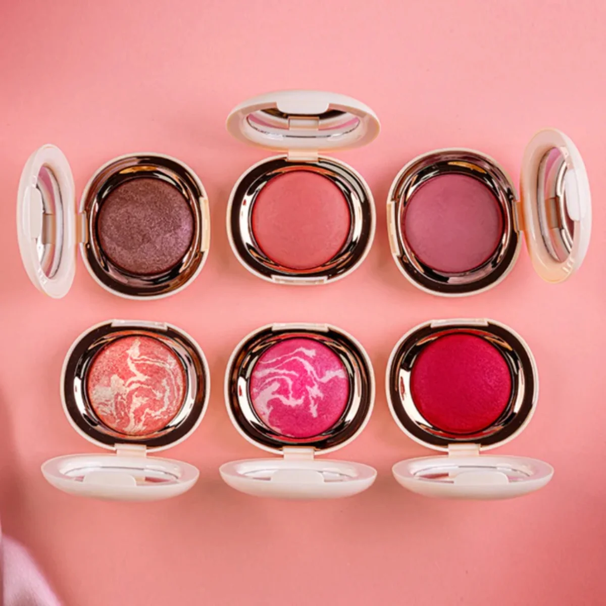Armaf Beaute Baked Blush Deep Rose 5.7g - Image 5