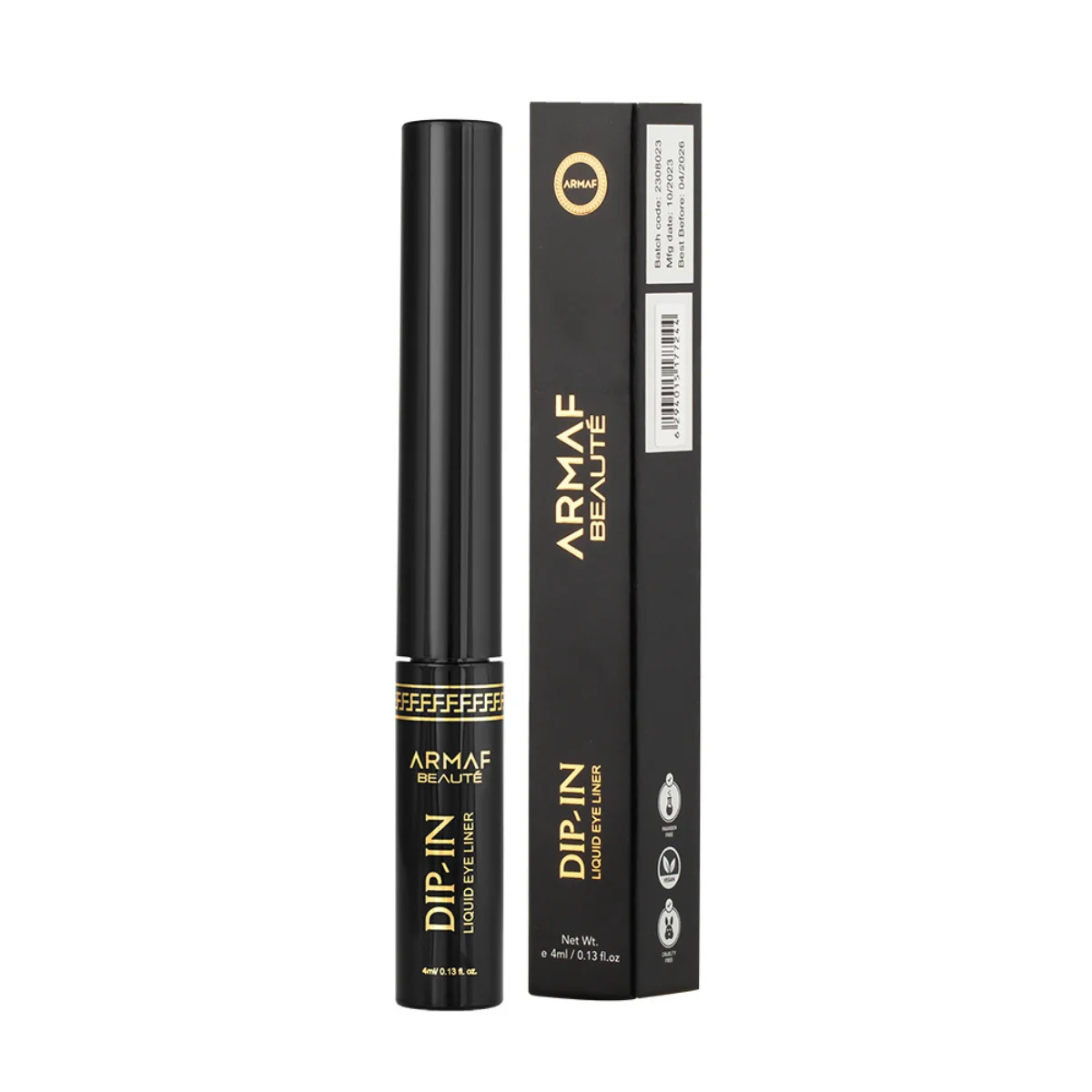 Armaf Beaute Dip In Liq Eyeliner 01 Night 4ml - Image 2