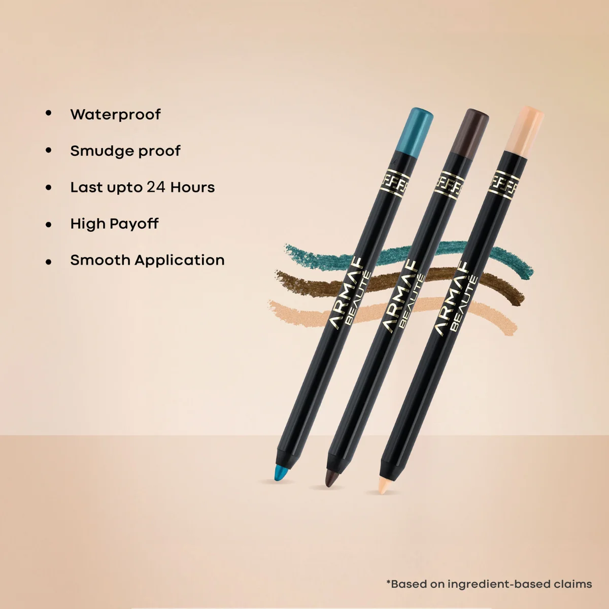 Armaf Beaute Glide It Eyeliner 02 Snow 10g - Image 4