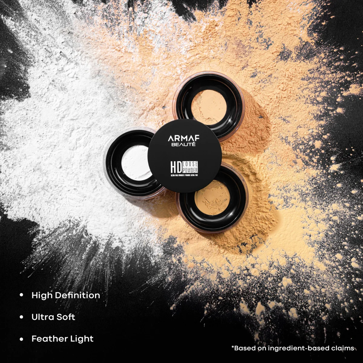 Armaf Beaute HD Loose Powder 01 Translucent 9g - Image 5