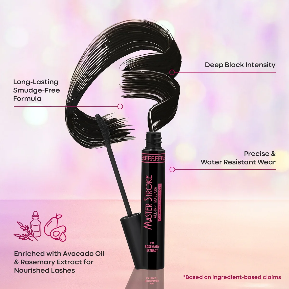 Armaf Beaute Master Stroke All In 1 Mascara 12ml - Image 4