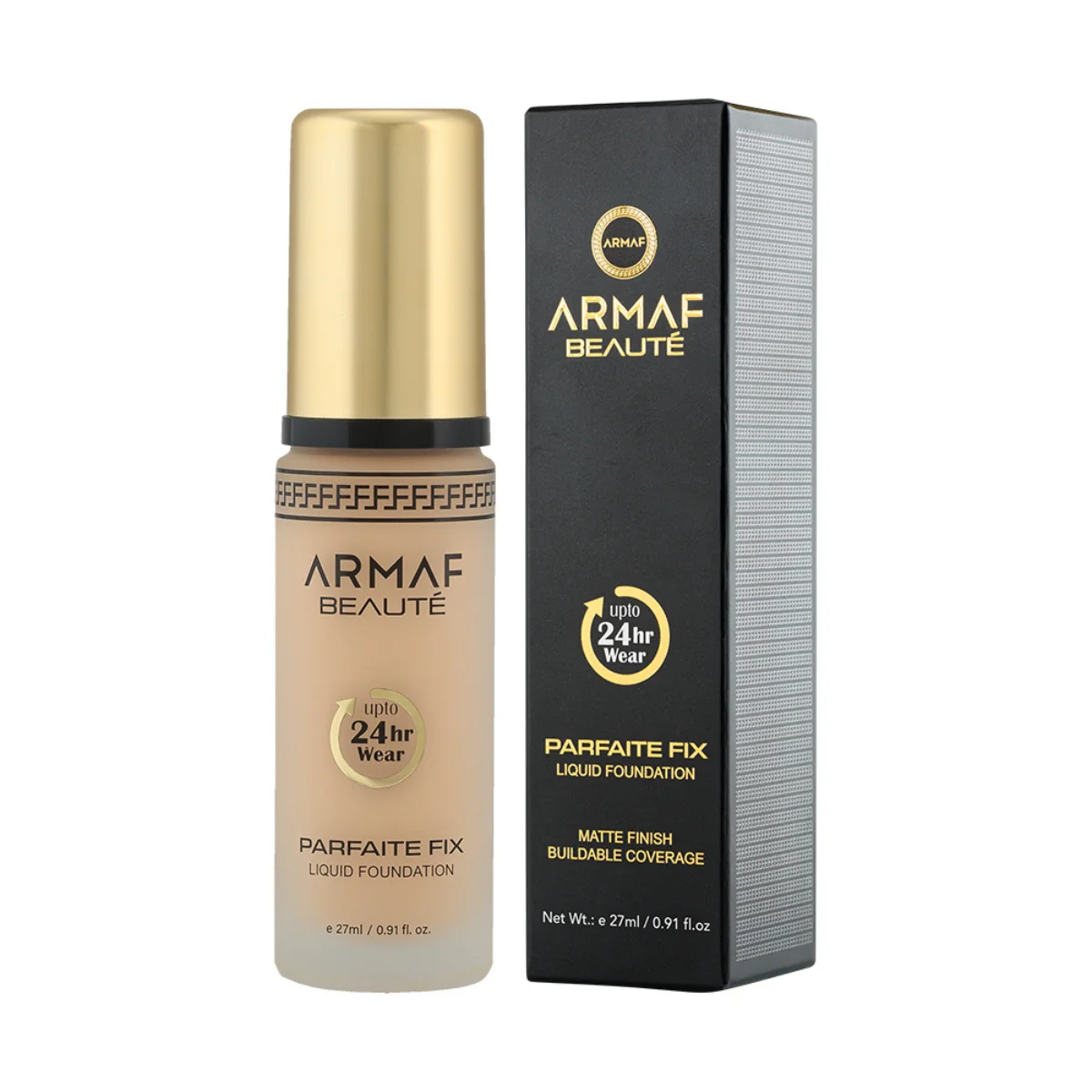 Armaf Beaute Parfaite Fix Liquid Foundation 04 Beige 27ml - Image 2