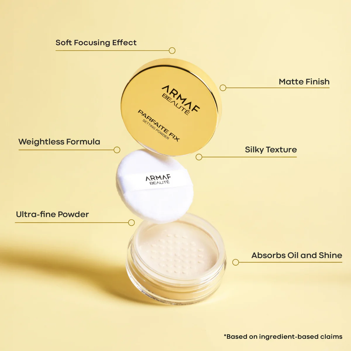 Armaf Beaute Parfaite Fix Setting 01 Powder 3.8g - Image 4