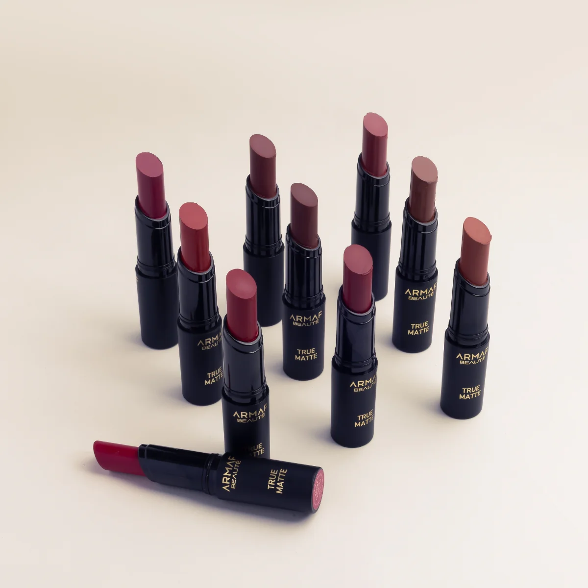 Armaf Beaute True Matte Transferproof Lipstick 01 Hermosa 4ml - Image 5
