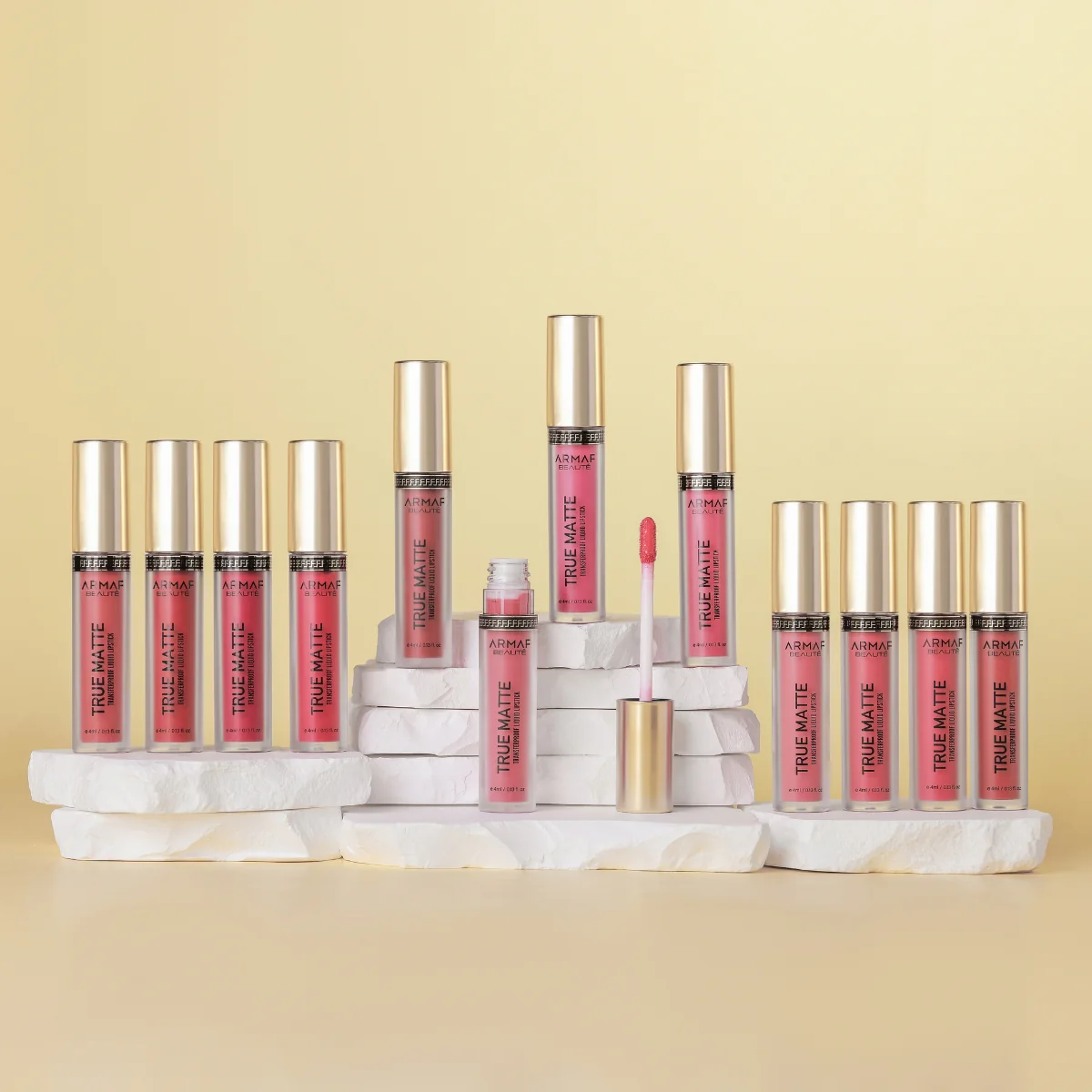 Armaf Beaute True Matte Transferproof Liquid Lipstick 07 Voyage 4ml - Image 5