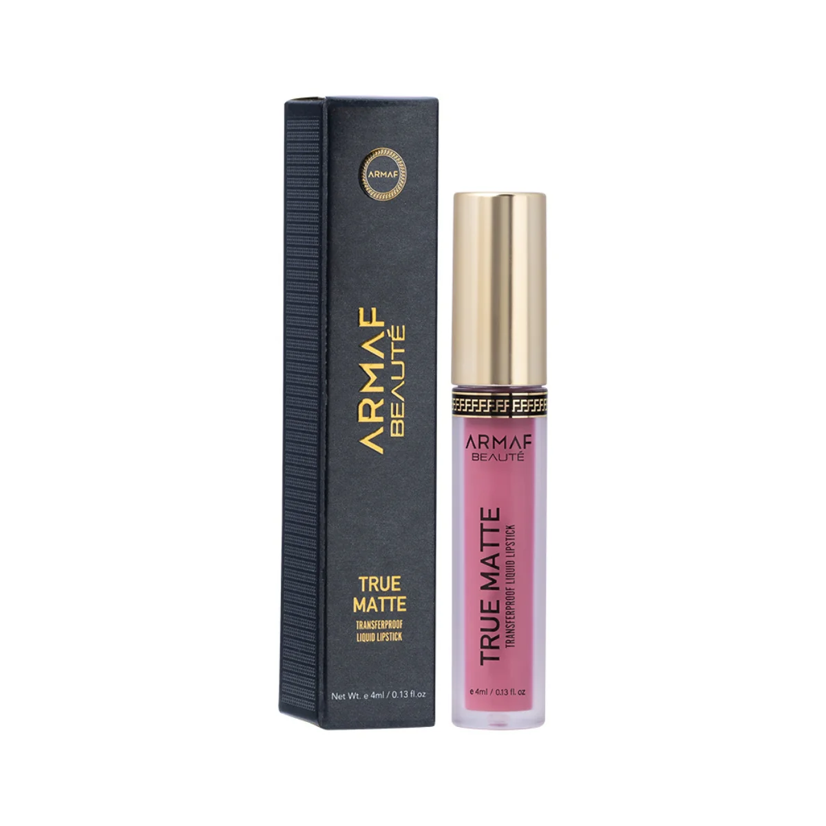 Armaf Beaute True Matte Transferproof Liquid Lipstick 10 La Rosa 4ml - Image 2