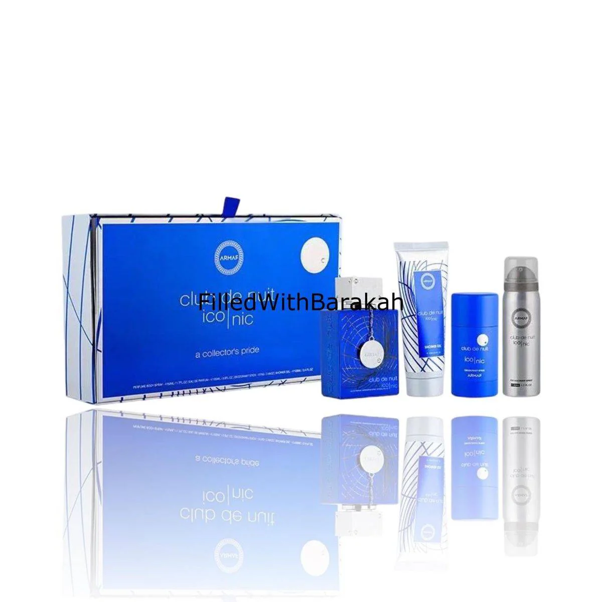 Armaf Club De Nuit Iconic Eau de Parfum 105ml + Deo 75g + Shower Gel 100ml Gift Set - Image 5