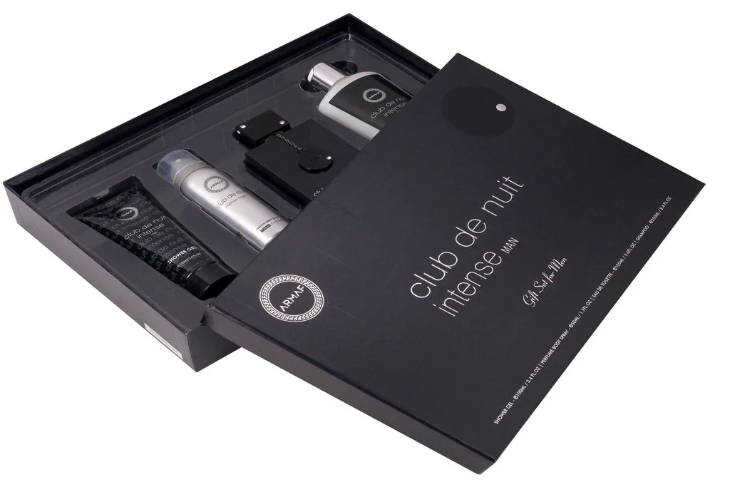 Armaf Club De Nuit Intense Men Eau de Toilette 105ml + Deo 50ml + Shower Gel 100ml + Shampoo 250ml Gift Set - Image 3