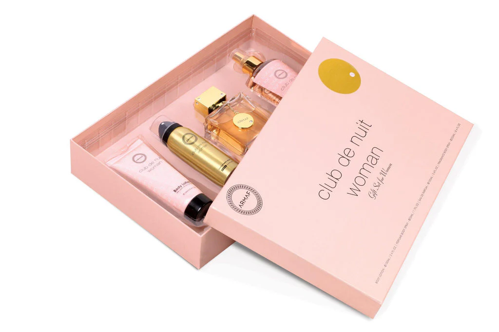 Armaf Club De Nuit Woman Eau de Toilette 105ml + Deo 50ml + Body Lotion 100ml + Body Splash 250ml Gift Set - Image 3