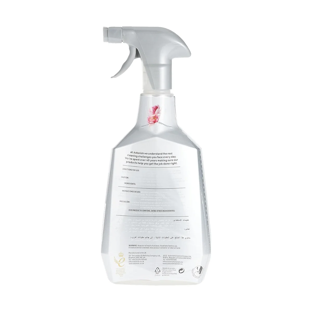 Astonish Specialist Carpet Care & Upholstery Cleaner Spray 750ml - Image 2