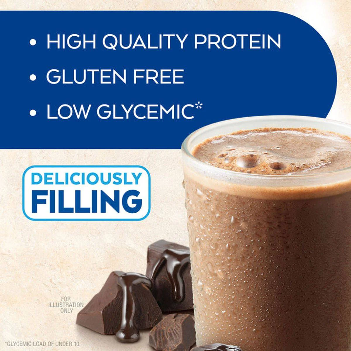 Atkins Protein Rich Shake Ready To Drink Dark Chocolate Royale 325ml - Image 3
