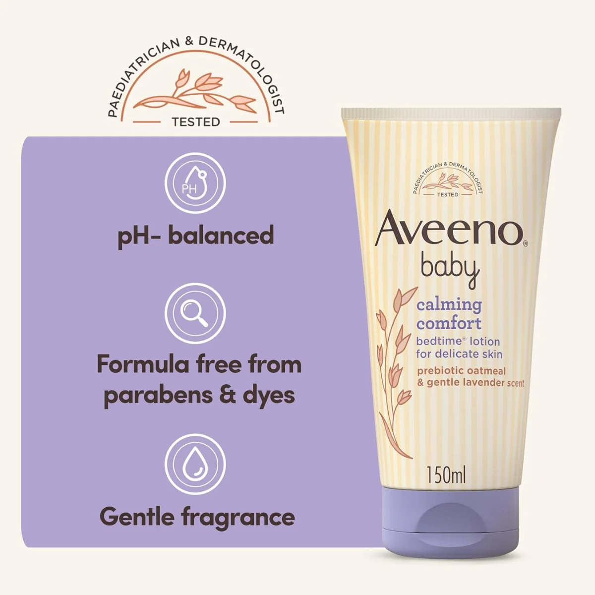 Aveeno Baby Calming Comfort Lotion 150ml - Image 4