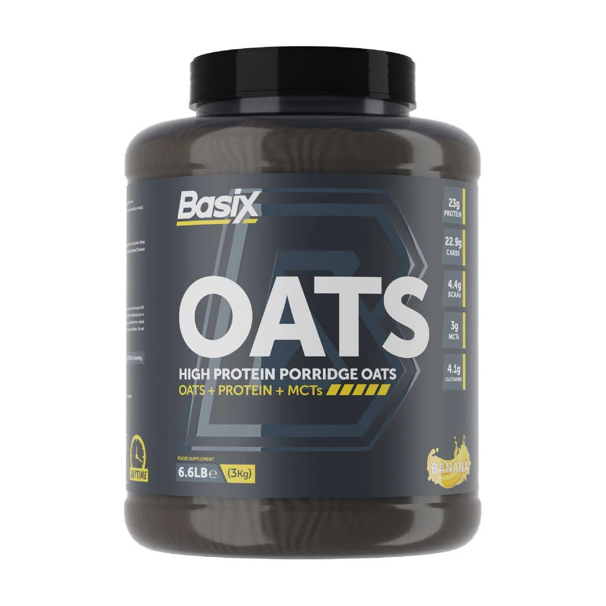 Basix High Protein Porridge Oats Banana 3kg