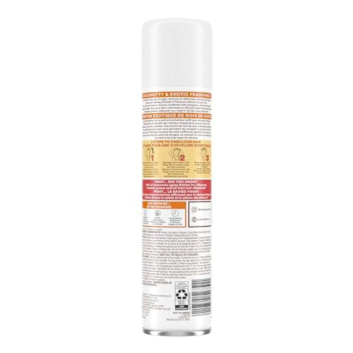Batiste Dry Shampoo Tropical 200ml - Image 2