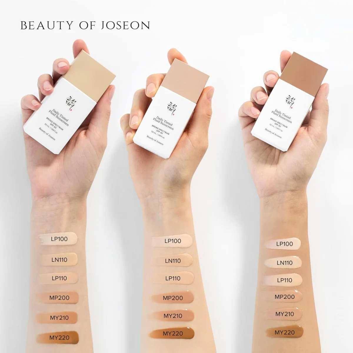 Beauty of Joseon Daily Tinted Fluid Sunscreen LN110 50ml - Image 5