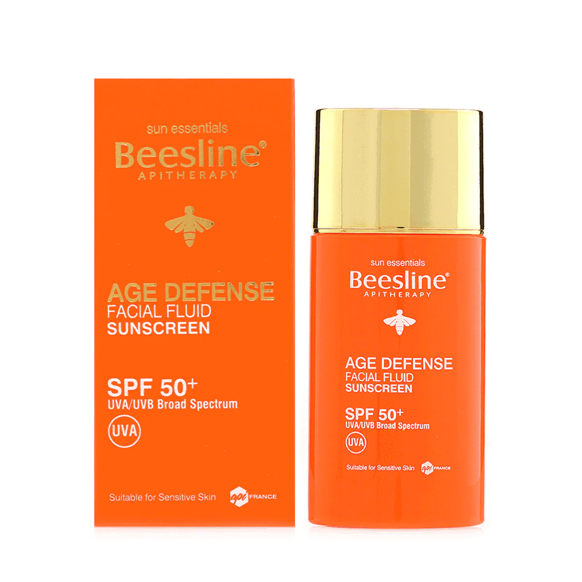 Beesline Age Defense Facial Fluid Sunscreen SPF50 40ml - Image 2