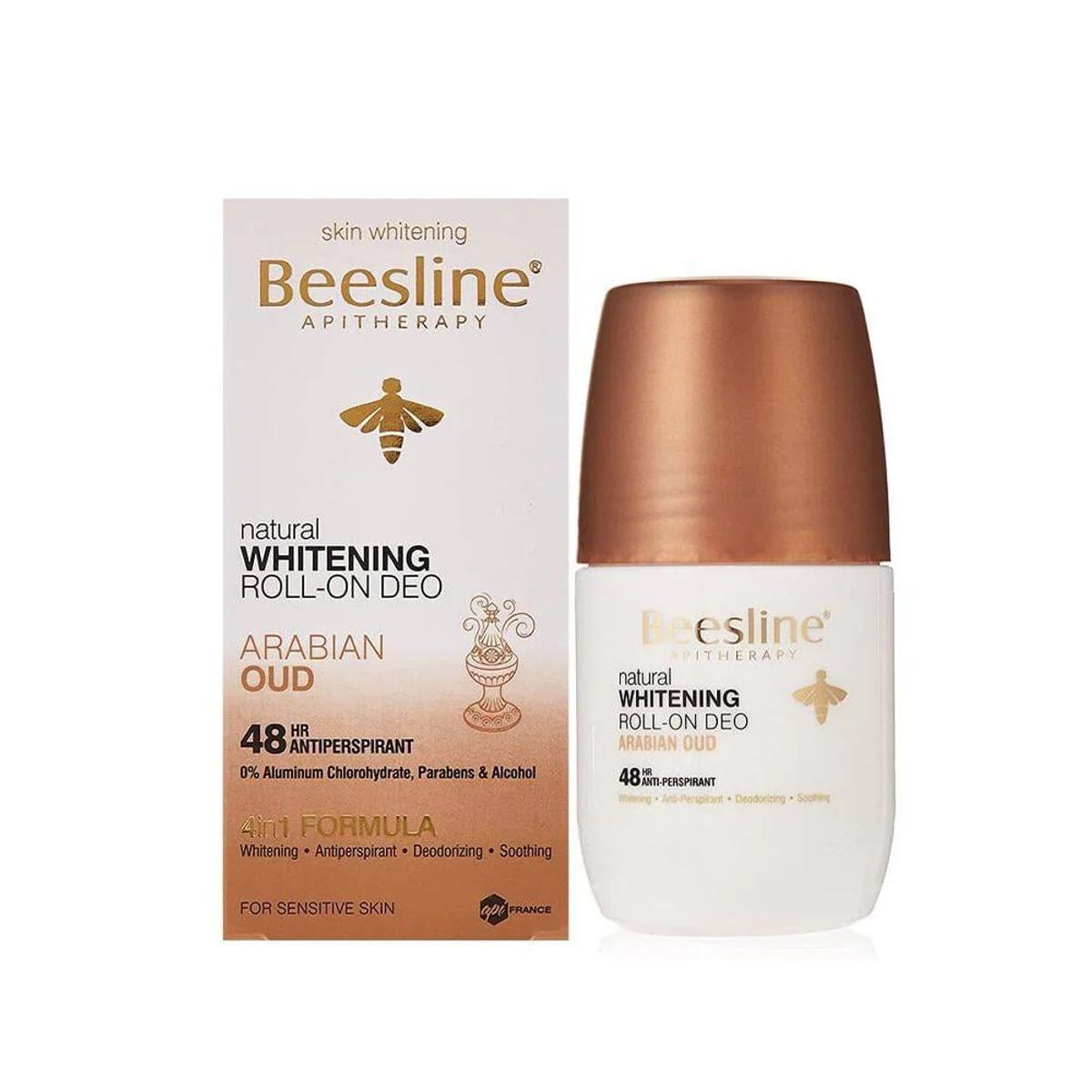 Beesline Deodorant Roll On Whitening Arabian Oud 50ml - Image 4