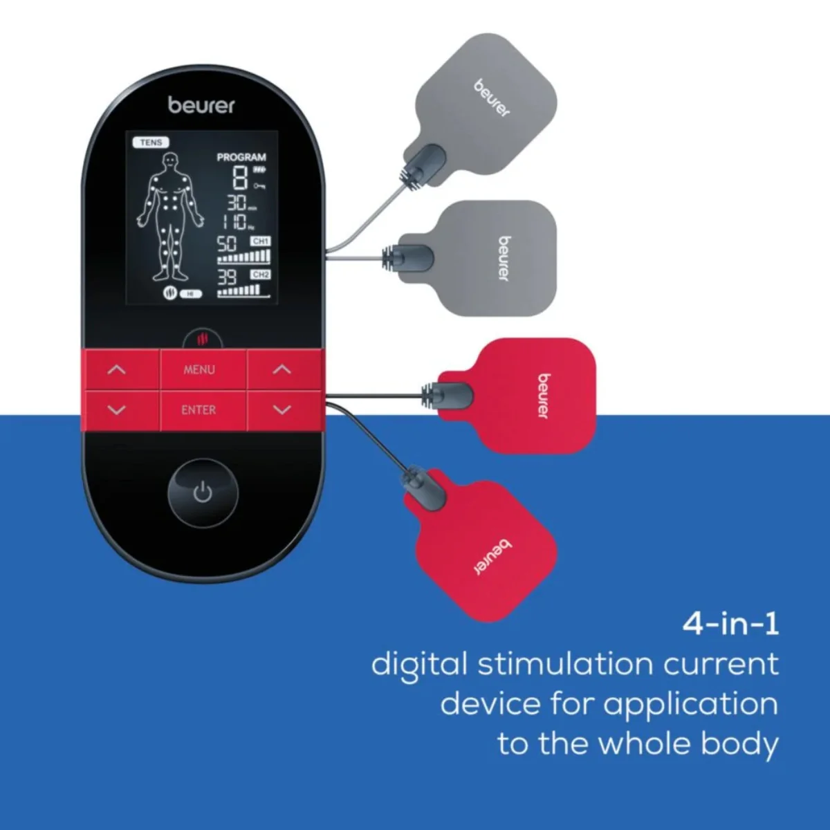 Beurer Digital TENS/EMS Device with Heat Function EM 59 - Image 4