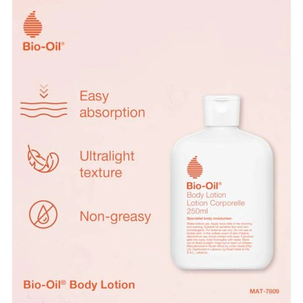 Bio Oil Body Lotion 250ml - Image 3