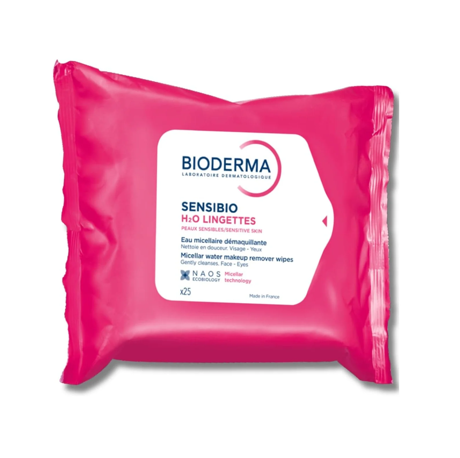 Bioderma Sensibio H2O Micellar Solution 25 Wipes