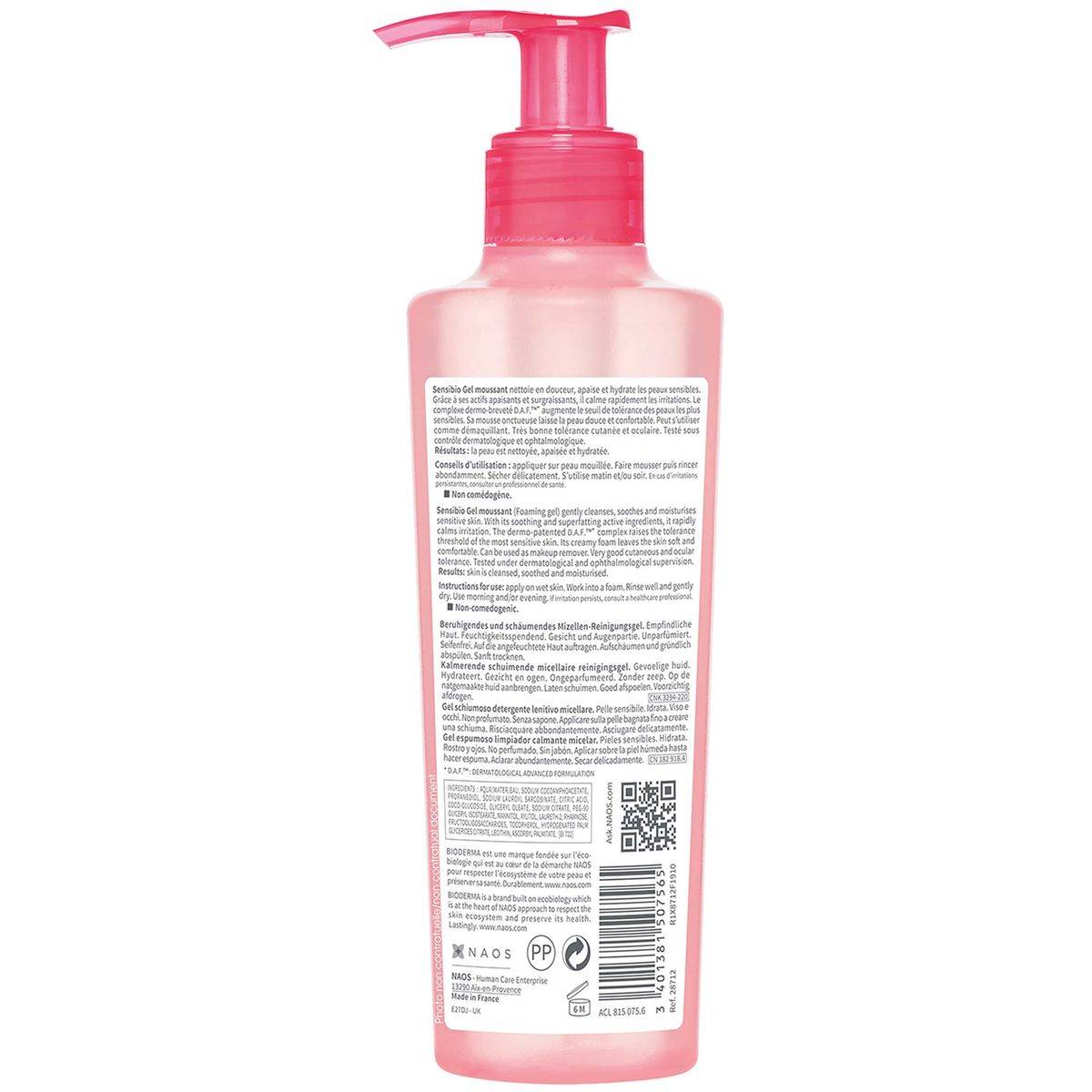 Bioderma Sensibio Soothing Foaming Gel 200ml - Image 6