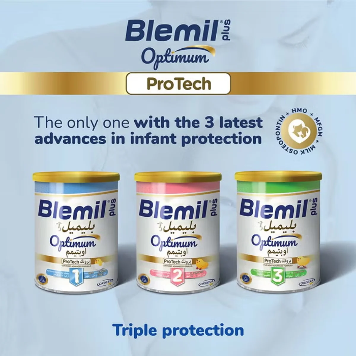Blemil Plus 3 Optimum ProTech Follow On Formula (1-3 Years) 800g 2 Packs - Image 4