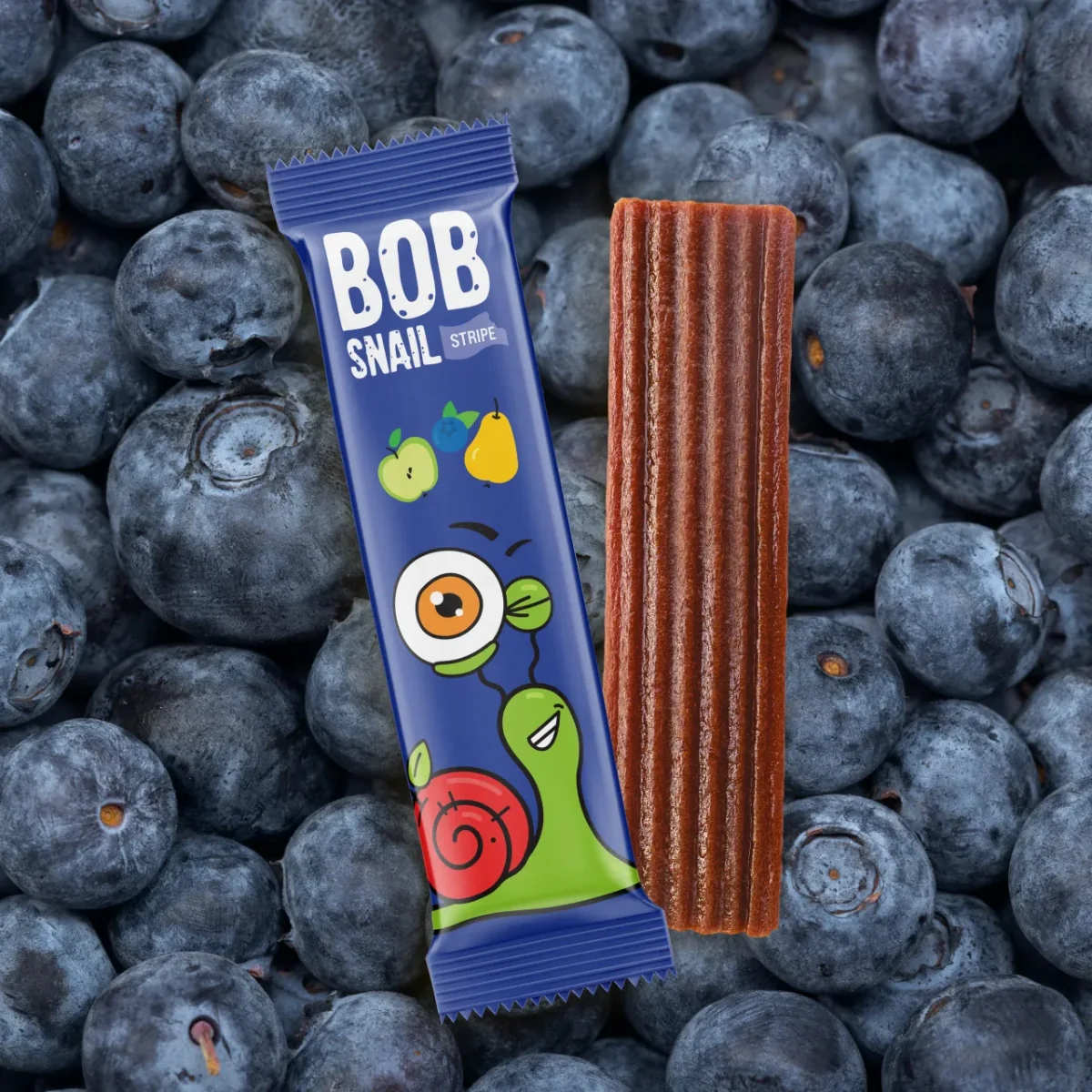 Bob Snail Stripes Apple Pear Blueberry 6 x 14g - Image 8