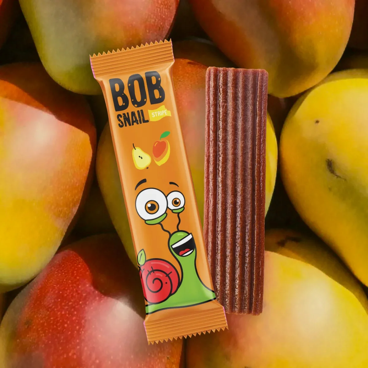 Bob Snail Stripes Pear Mango 6 x 14g - Image 8