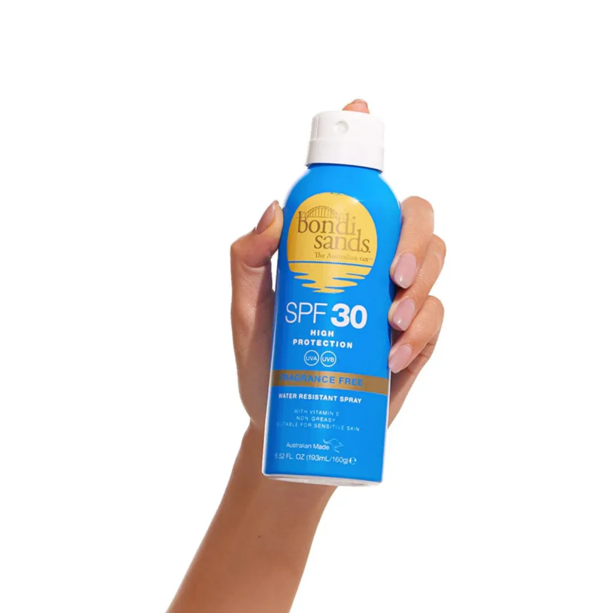 Bondi Sands Aerosol Mist Spray SPF30 Fragrance Free 160g - Image 2